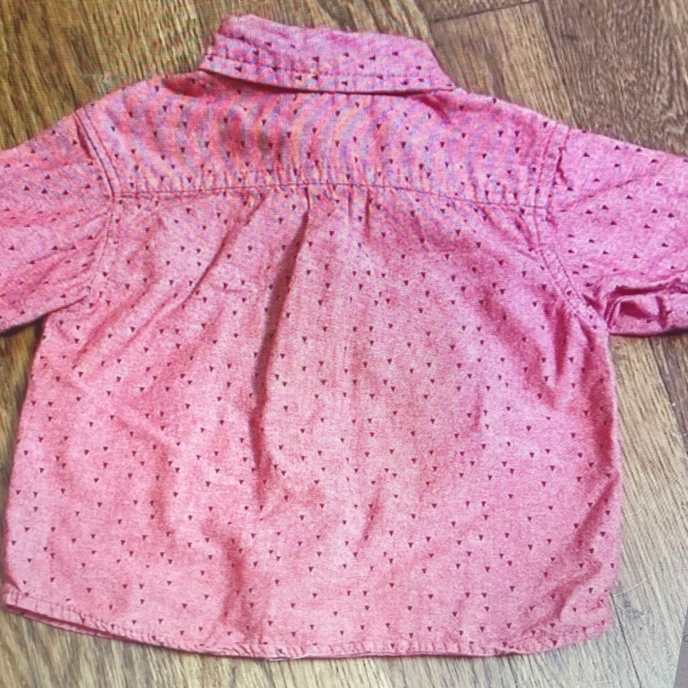 Pink Kids Shirt with Pattern